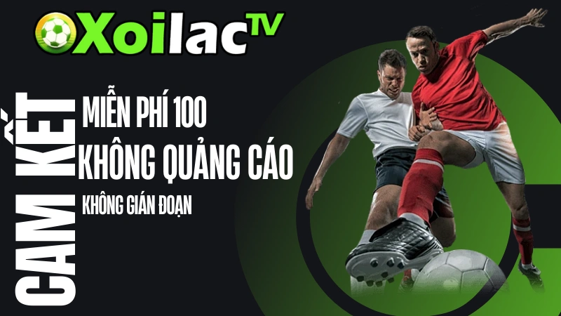 Giao diện trang chủ Xoilac TV với trải nghiệm xem bóng đá miễn phí