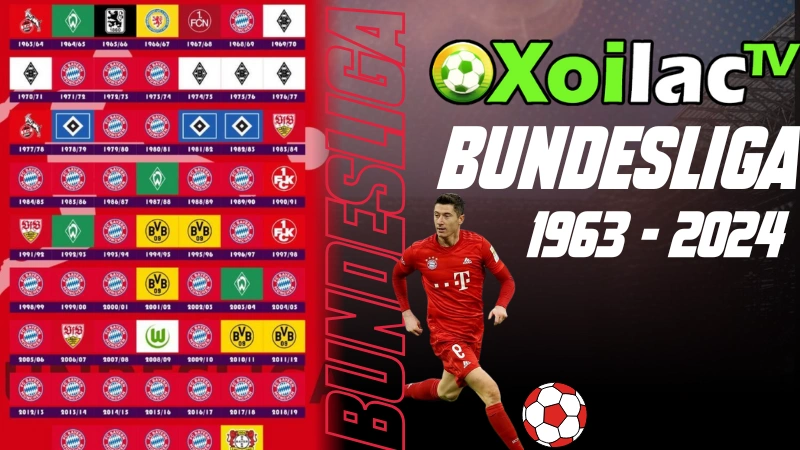 Những kỷ lục đáng nhớ của Bundesliga tại Xoilac TV