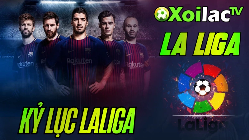 Lịch sử và các kỷ lục nổi bật của La Liga trên Xoilac TV