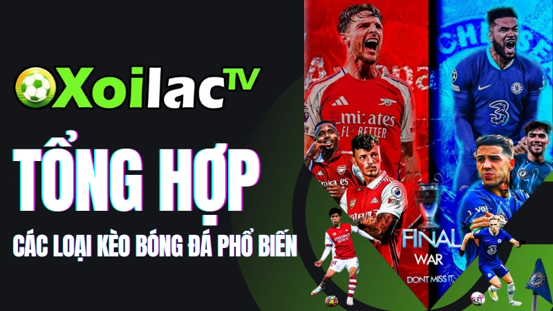 Các loại kèo phổ biến tại Xoilac TV cho người chơi mới