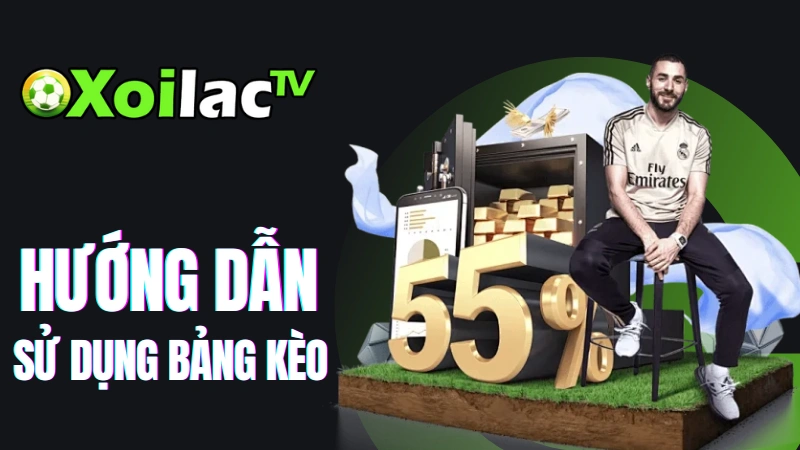 Hướng dẫn cách đọc bảng tỷ lệ kèo bóng đá trên Xoilac TV