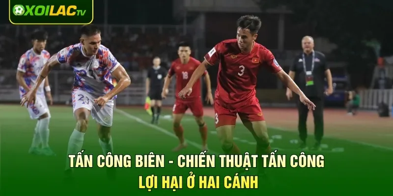 Tấn Công Biên - Chiến Thuật Tấn Công Lợi Hại Ở Hai Cánh